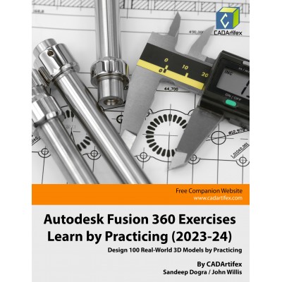 Autodesk Fusion 360 Exercises - Learn by Practicing (2023-24)